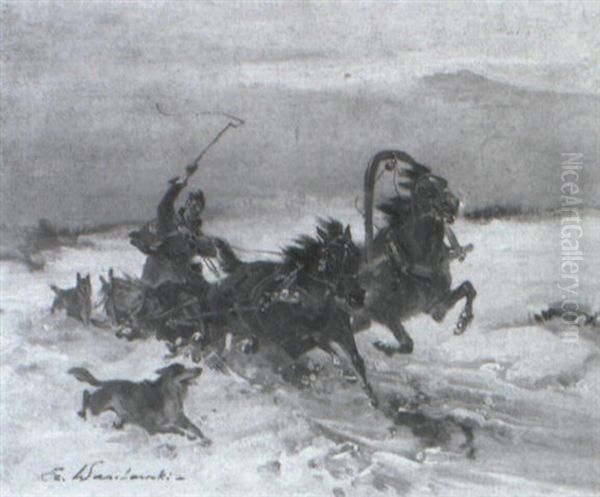 A Sleigh Ride In The Snow - view 1