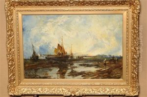 On The Berwickshire Coast by Frank Wasley