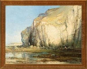 Sunny Day, Presumably At The White Cliffs Of Dover by Frank Wasley