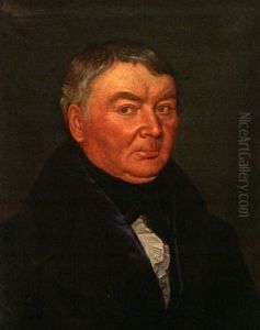 Portrait Eines Soignierten Herren