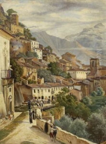 Olevano Romano - view 1