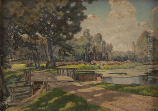 Landscape With Little Bridge - view 1