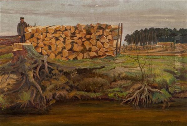 Stos Drewna Nad Woda - view 1