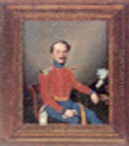 Portraet Af Frederik Lauritz Adolph Hein Portraet Af Frederik Lauritz Adolph Hein