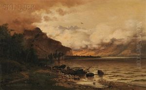 Chateau De Chillon by George Savary Wasson