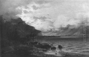 A Fantasy View At Chateau De Chillon A Fantasy View At Chateau De Chillon