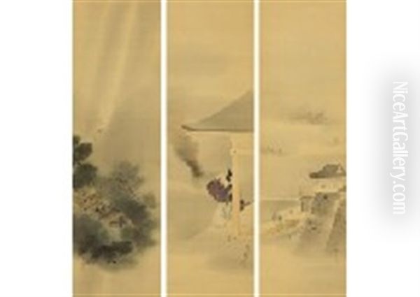 Falcon Provisions/yoritomo/okehazama Battle (a Set Of 3) - view 1