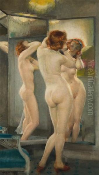 Nue Aux Miroirs - view 1