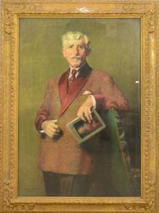 Portrait D'aristocrate by Charles Joseph Watelet