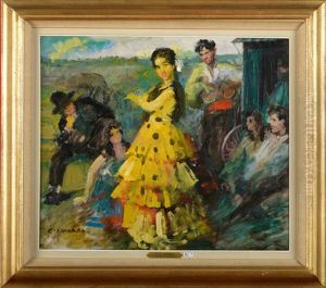 Les Gitans by Charles Joseph Watelet
