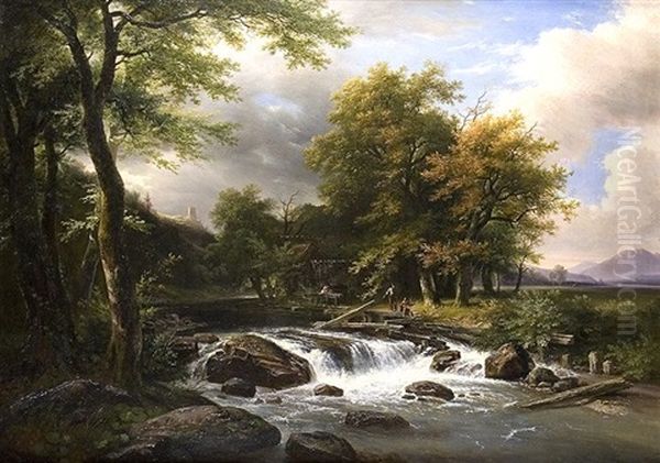 Flusslandschaft - view 1