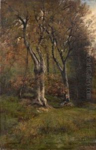 Repos De La Fagotiere by Louis Francois Victor Watelin