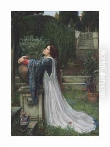 Isabella And The Pot Of Basil by John William Waterhouse
