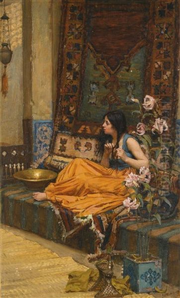 In The Harem, An Odalisque - view 1