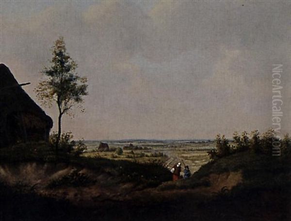 Landscape With Peasants - view 1