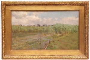 By The Riverbank by Sir Ernest Albert Waterlow