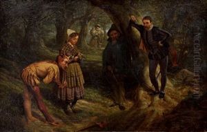 Meeting In The Forest by Marcus Waterman