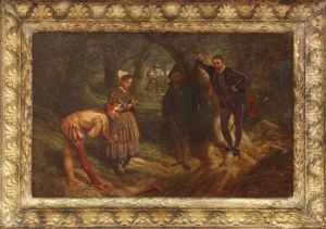 Meeting In The Forest by Marcus Waterman
