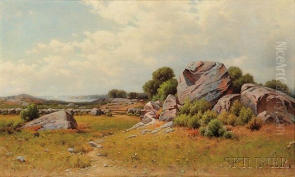 Rocky Meadow With View To The Sea - view 1