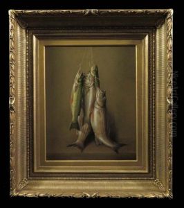 Trompe L'oeil Still Life Fish by Susan C. Waters