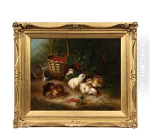 Chicks And Cherry Baskets