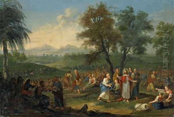 Wundersame Brotvermehrung (+ Einzug In Jerusalem; Pair) - view 1