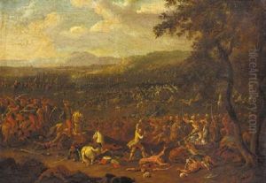 In The Midst Of Battle by Heinrich Van Waterschoot