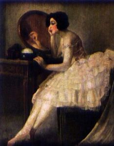 Ballerine Devant Le Miroir