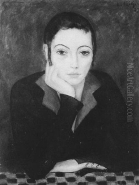 Portrait Einer Jungen Frau - view 1