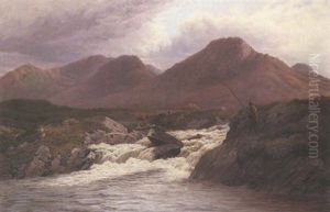 Salmon Pool On The Doorus, Connemara