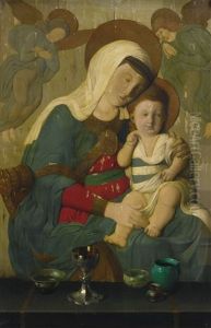Madonna And Child by Harry Willson Watrous