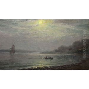 Chesapeake Bay At Twilight by Charles A. Watson
