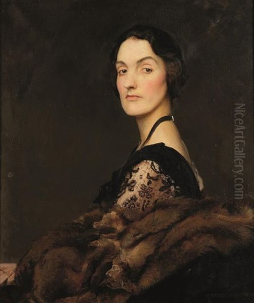 A Half Length Portrait Of An Elegant Lady - view 1