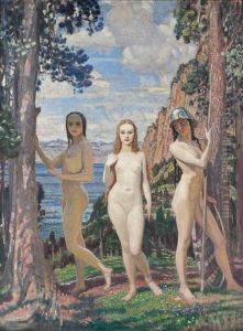 The Judgement Of Paris by George Spencer Watson