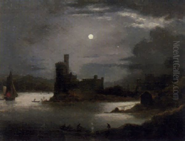 Blackrock Castle By Moonlight - view 1
