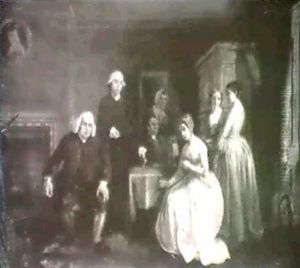 The Meeting Of Dr. Samuel Johnson And James Boswell With Flora Macdonald During Their Tour To The Hebrides The Meeting Of Dr. Samuel Johnson And James Boswell With Flora Macdonald During Their Tour To The Hebrides