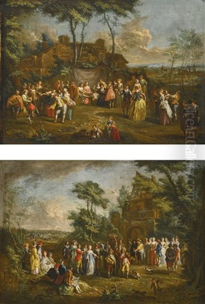 The Marriage Contract; The Village Bride - view 1