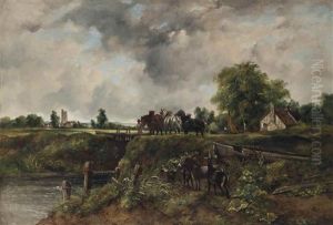 On The Stour by Frederick Waters Watts