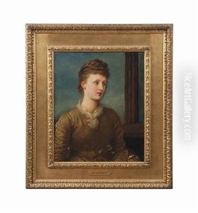 Portrait Of Mrs Andrew Hichens (1853-1931), Nee Mary Emily May Prinsep, Later Lady Tennyson Portrait Of Mrs Andrew Hichens (1853-1931), Nee Mary Emily May Prinsep, Later Lady Tennyson