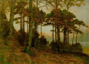 Evening Among The Pines by James Thomas Watts