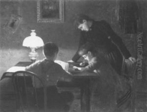 The Artist's Family by Carl Watzelhan