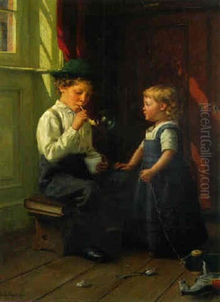 Blowing Bubbles - view 1