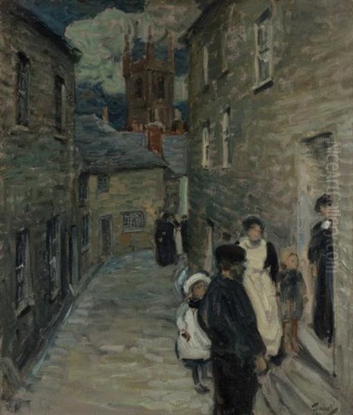 Street Scene, St. Ives - view 1