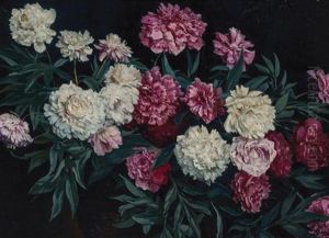 Chrysanthemums by Frederick Judd Waugh