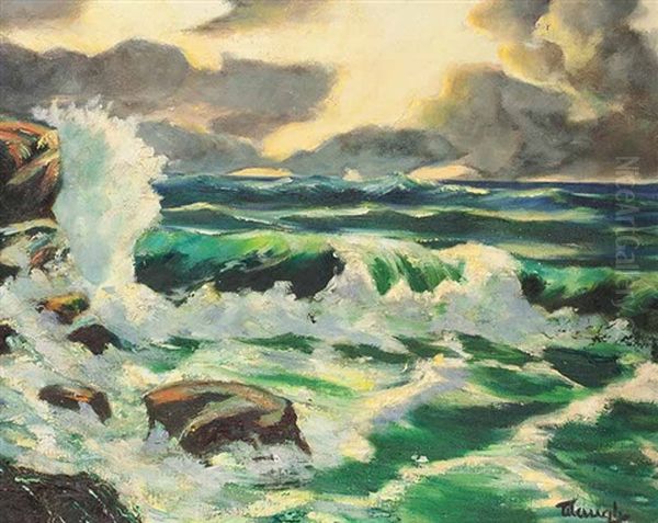 The Crashing Wave - view 1