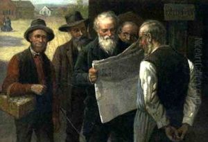 Gathering News by Samuel Bell Waugh