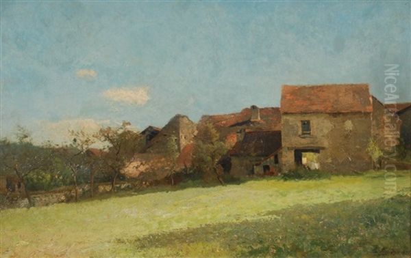 Ferme Dans Un Paysage Ensoleille - view 1
