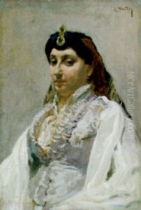 Vrouw In Klederdracht