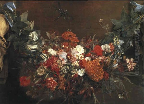 A Swag Of Flowers - view 1