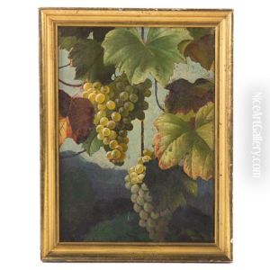 Grapes In Landscape by Andrew John Henry Way